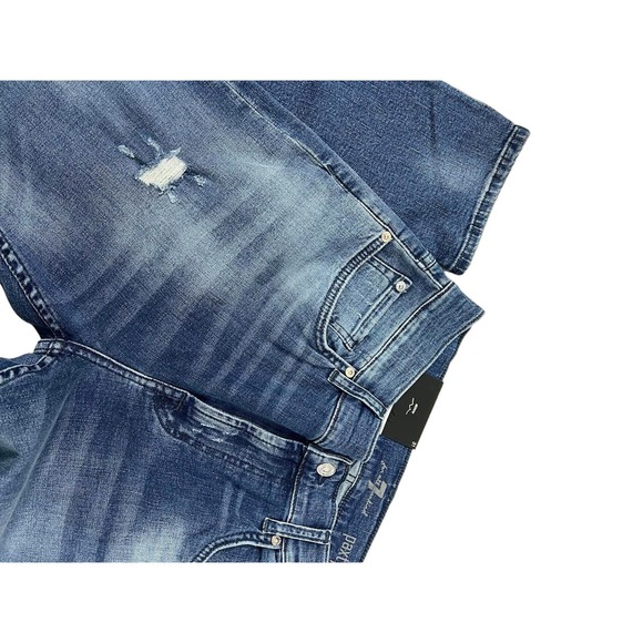 NWT! 7 for All Mankind Paxtyn Superlative Skinny Jean 30W X 32L - Picture 6 of 8